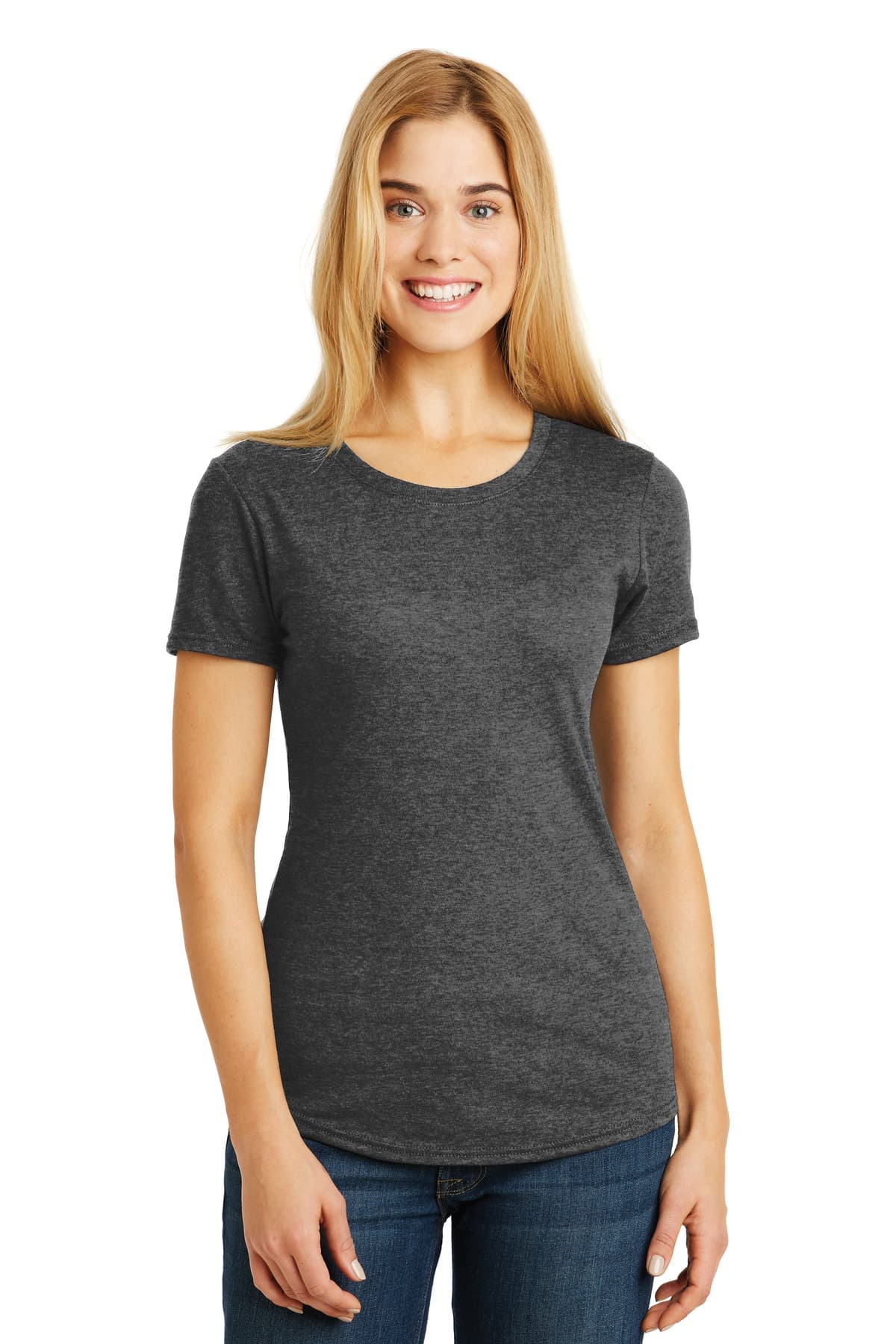 DISCONTINUED Gildan Ladies Tri-Blend Tee. 6750L