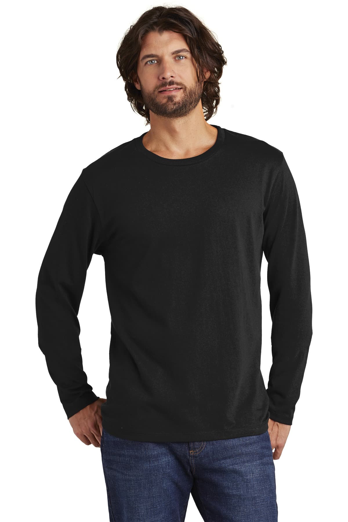 DISCONTINUED Alternative Rebel Blended Jersey Long Sleeve Tee. AA6041
