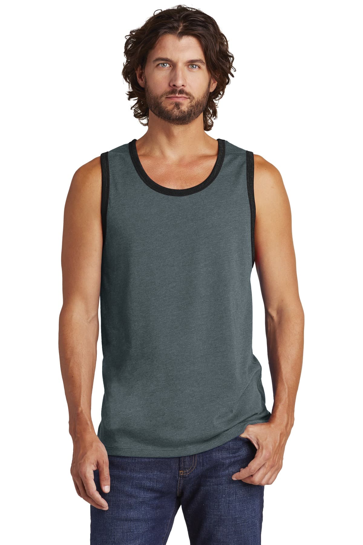 DISCONTINUED Alternative Rebel Blended Jersey Tank. AA6043
