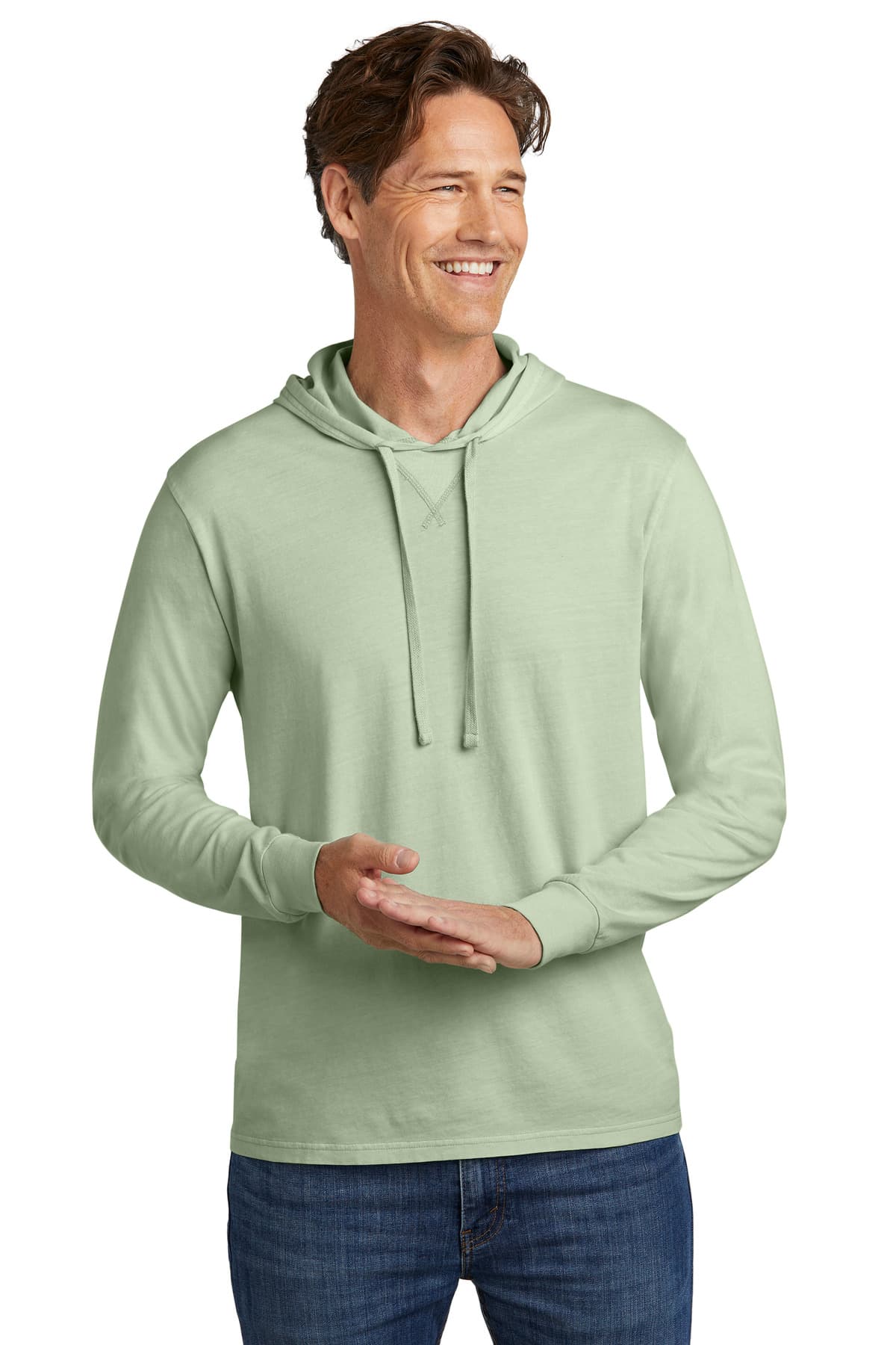 Allmade Unisex Mineral Dye Organic Cotton Hoodie Tee AL6305