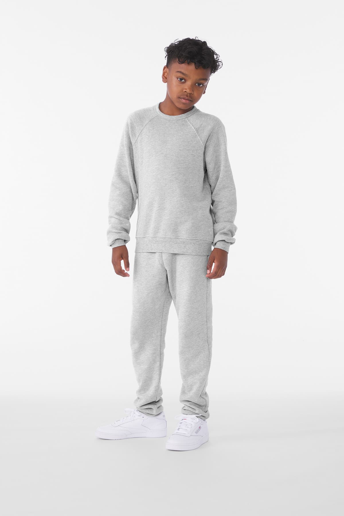 BELLA+CANVAS Youth Sponge Fleece Raglan Sweatshirt BC3901Y