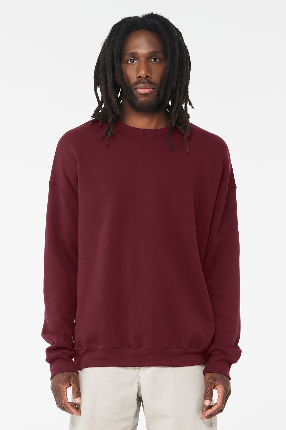 BELLA+CANVAS  Unisex Sponge Fleece Drop Shoulder Sweatshirt. BC3945