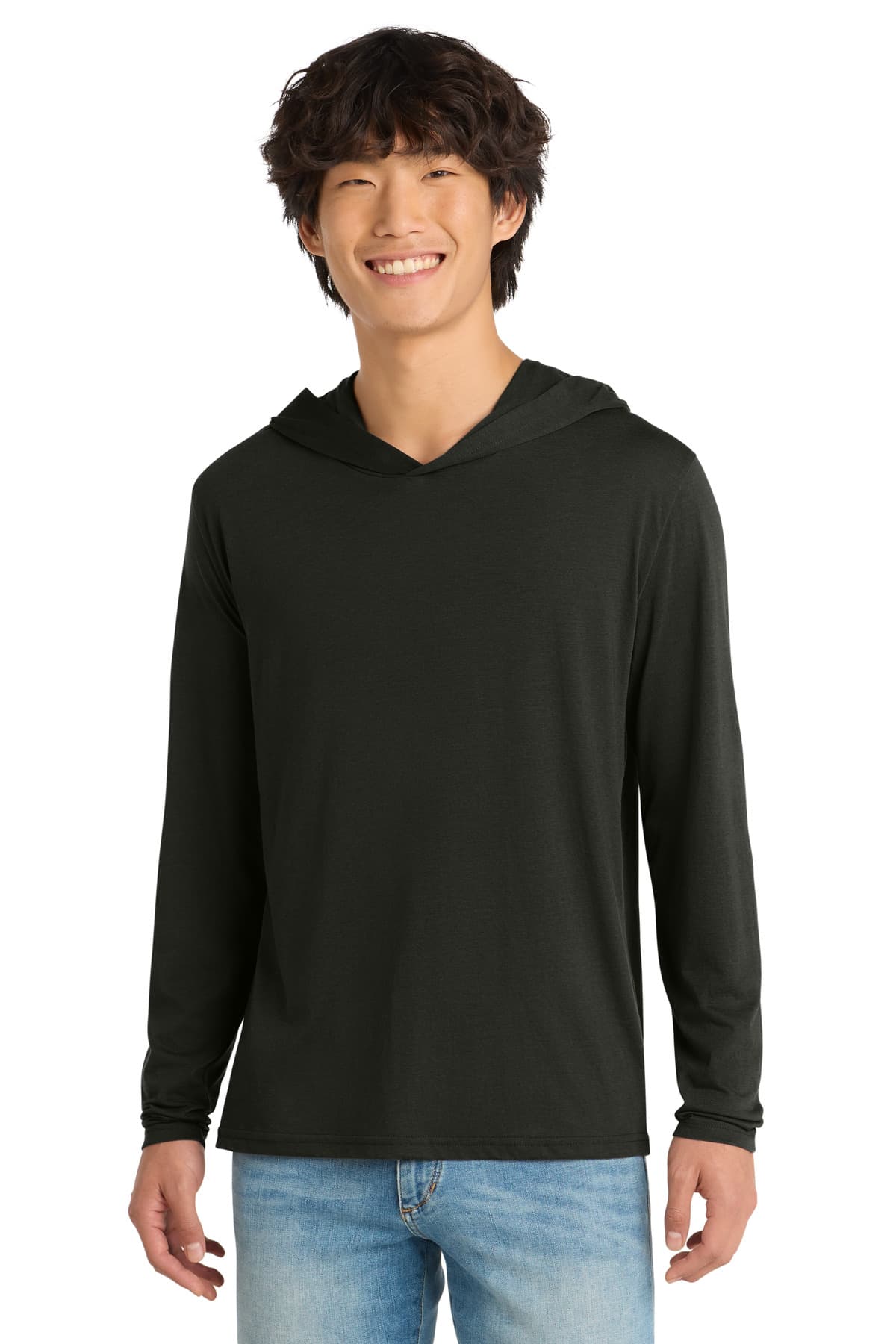 District Perfect Tri Long Sleeve Hoodie. DM139