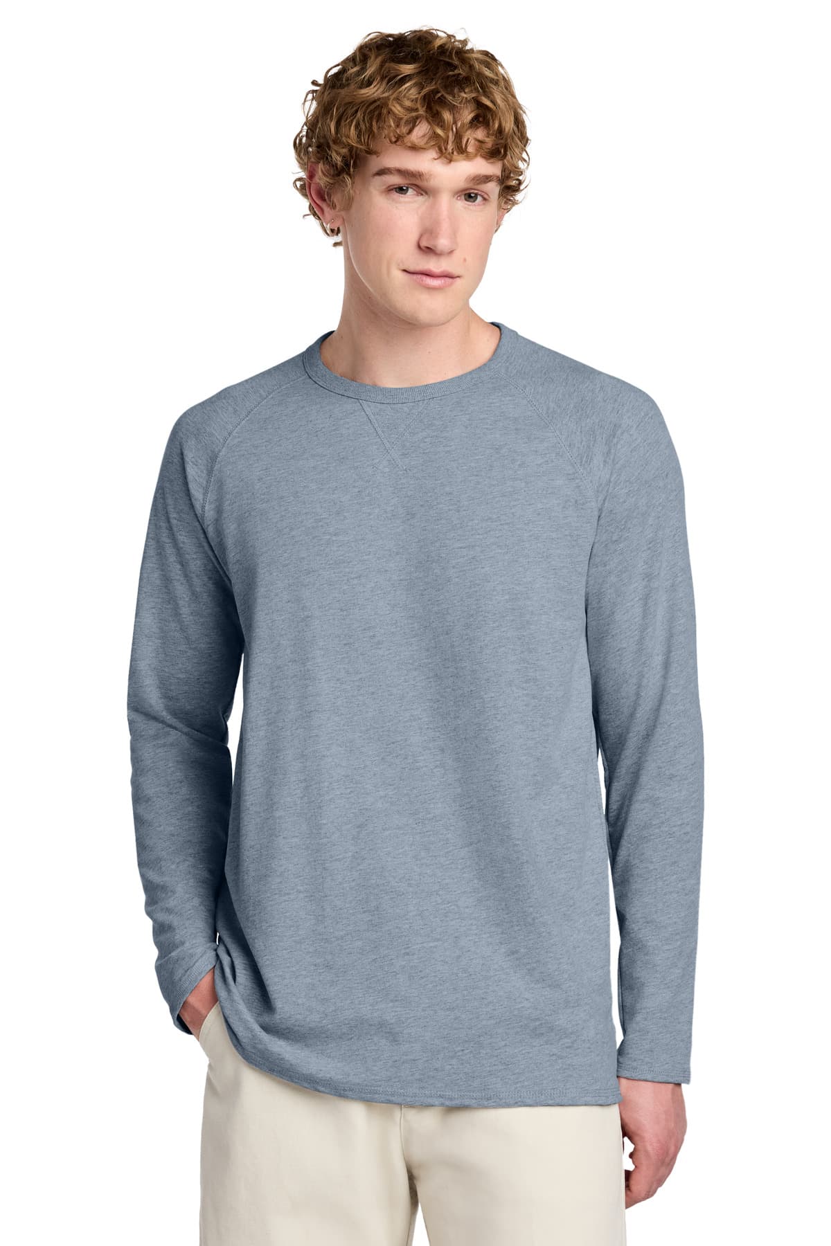 District Featherweight French Terry Long Sleeve Crewneck DT572