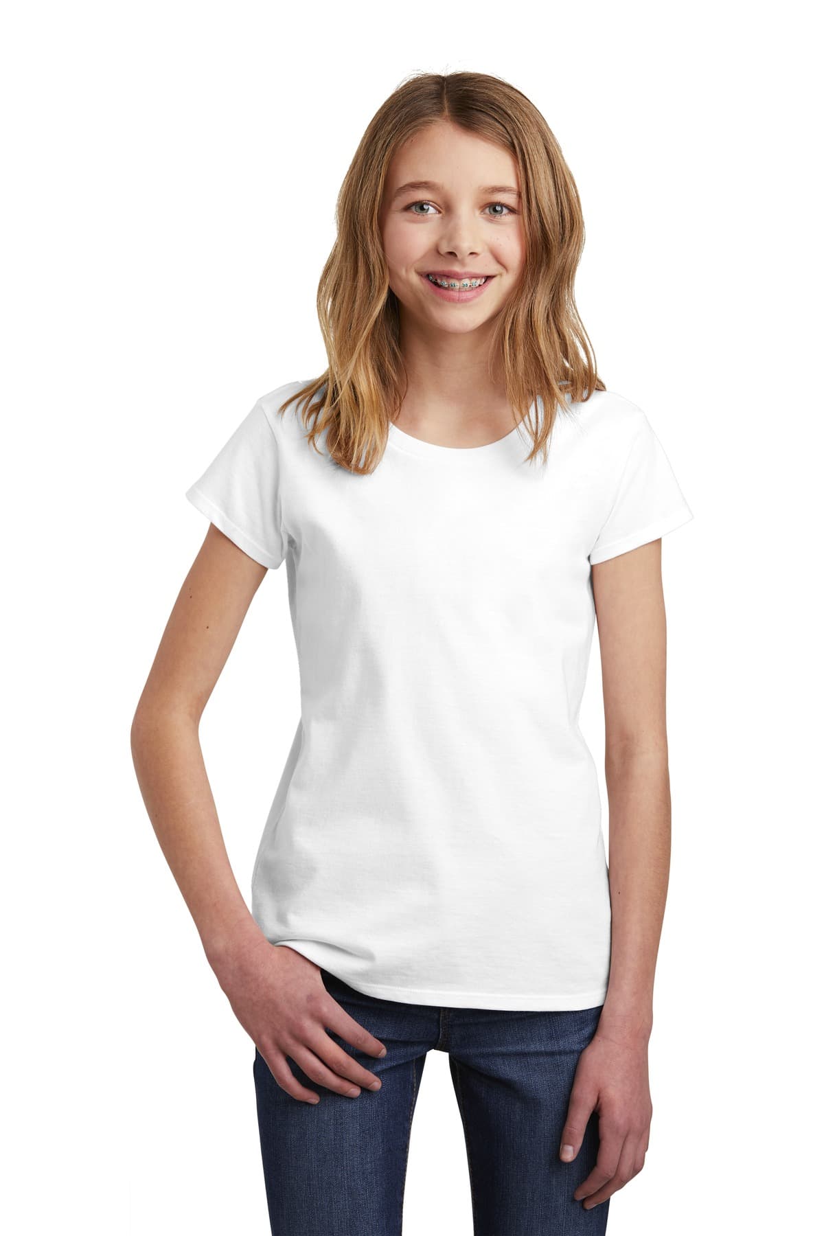 DISCONTINUED District  Girls Very Important Tee  .DT6001YG