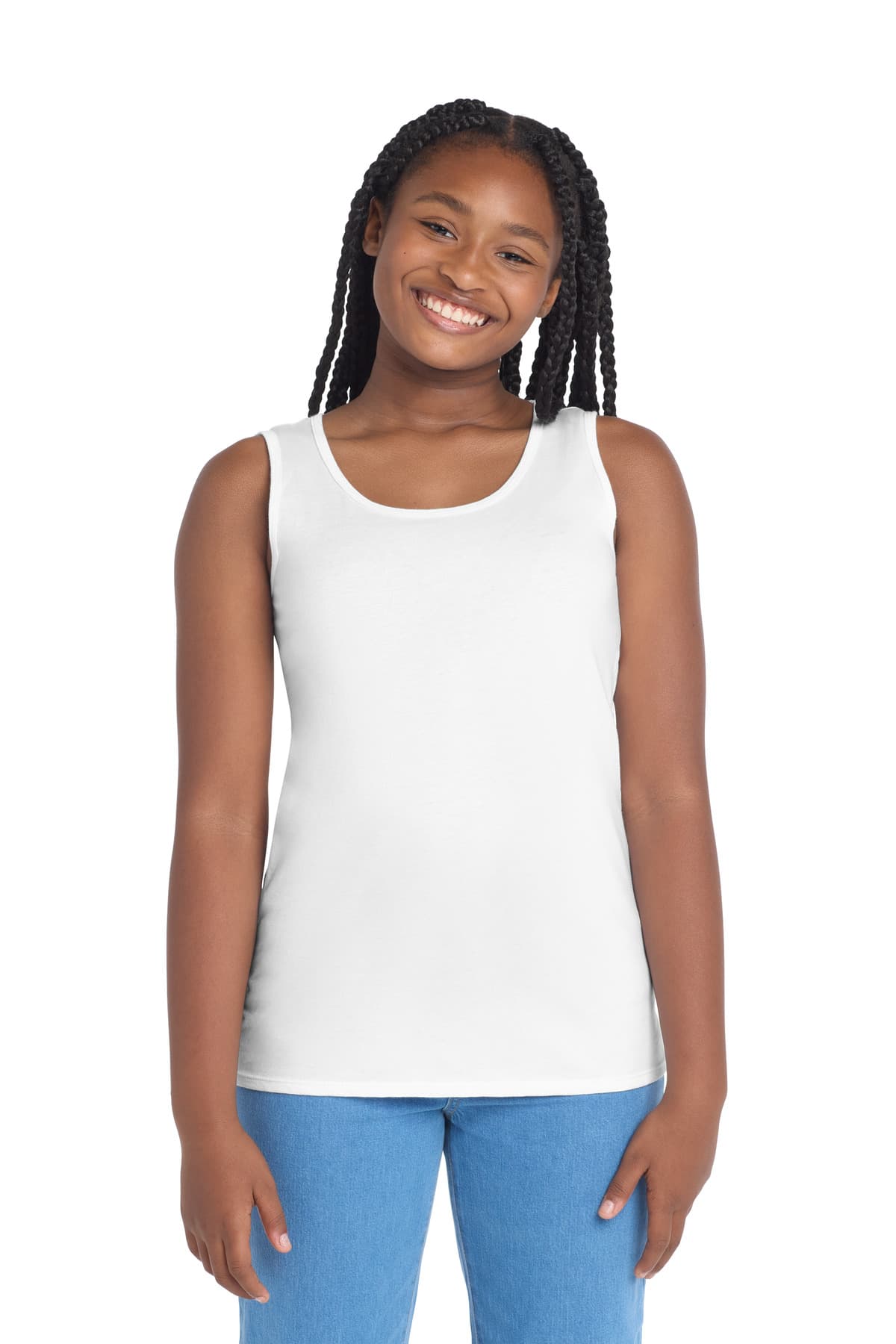 DISCONTINUED District  Girls V.I.T.  Tank. DT6303YG