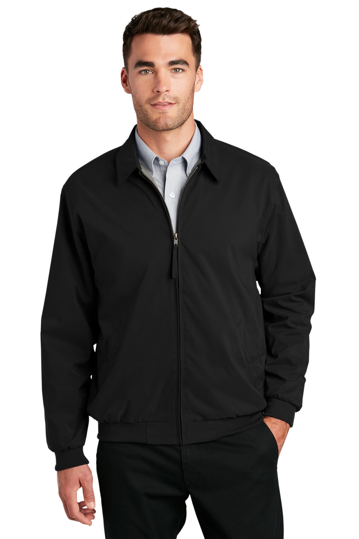 DISCONTINUED Port Authority Casual Microfiber Jacket. J730
