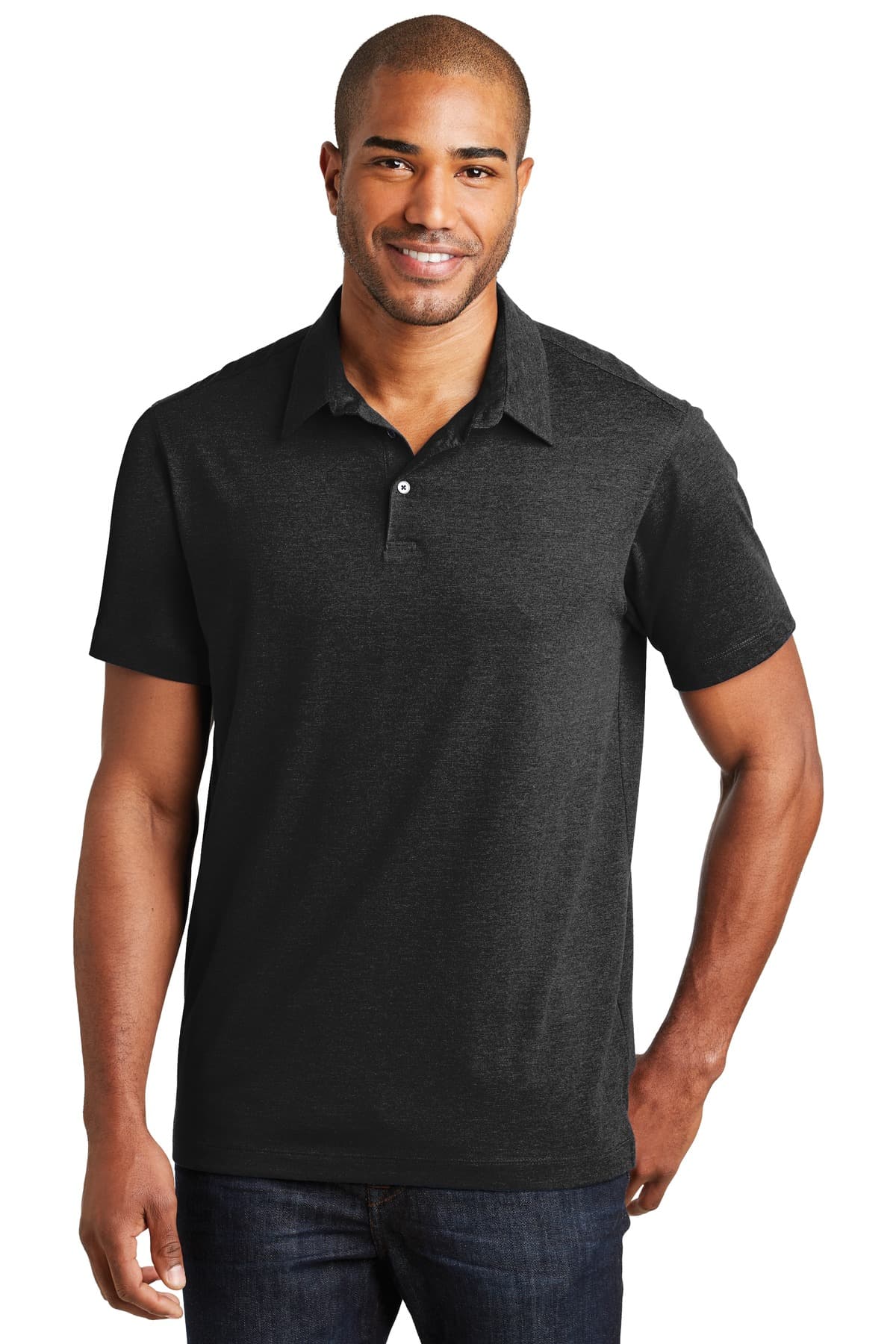 DISCONTINUED Port Authority Meridian Cotton Blend Polo. K577