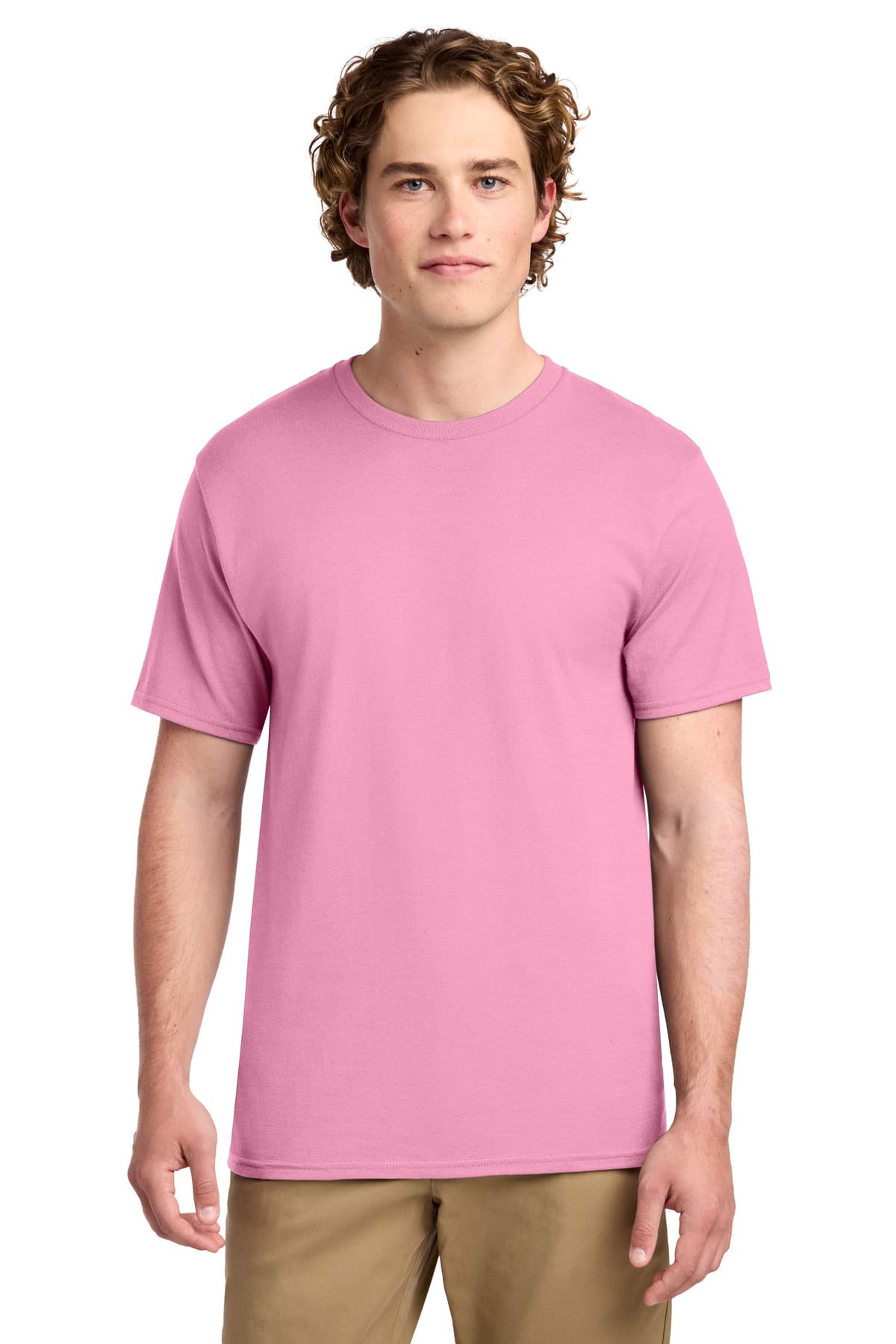 Port & Co Ring Spun Cotton Tee. PC150
