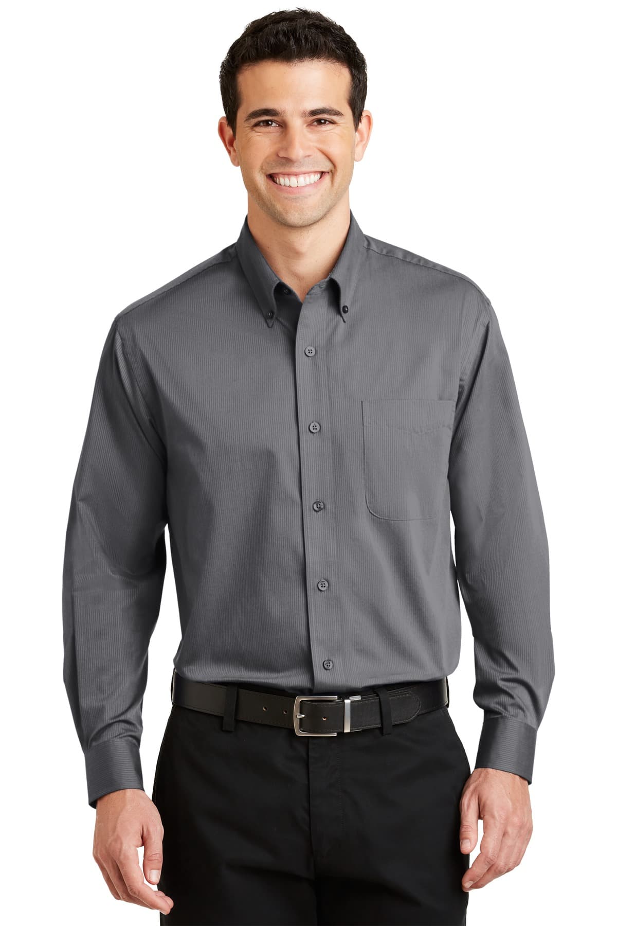DISCONTINUED Port Authority Tonal Pattern Easy Care Shirt. S613