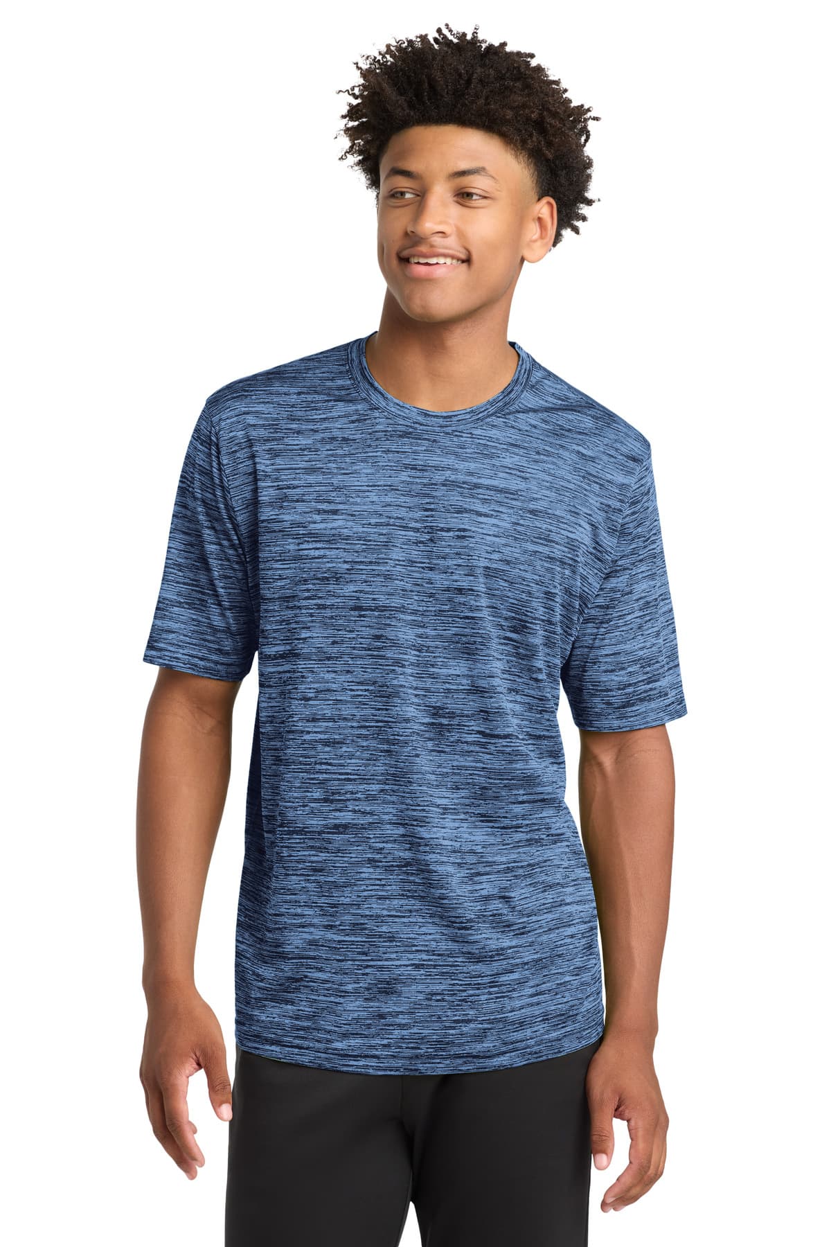 Sport-Tek PosiCharge Electric Heather Tee. ST390