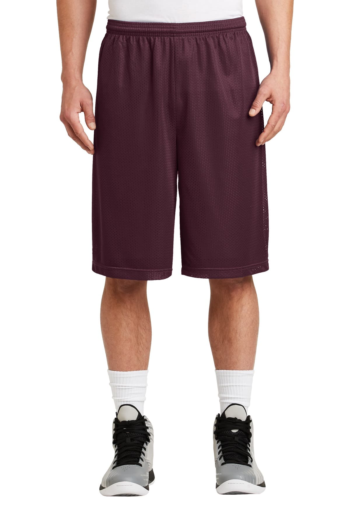 DISCONTINUED Sport-Tek Extra Long PosiCharge Classic Mesh Short. ST511