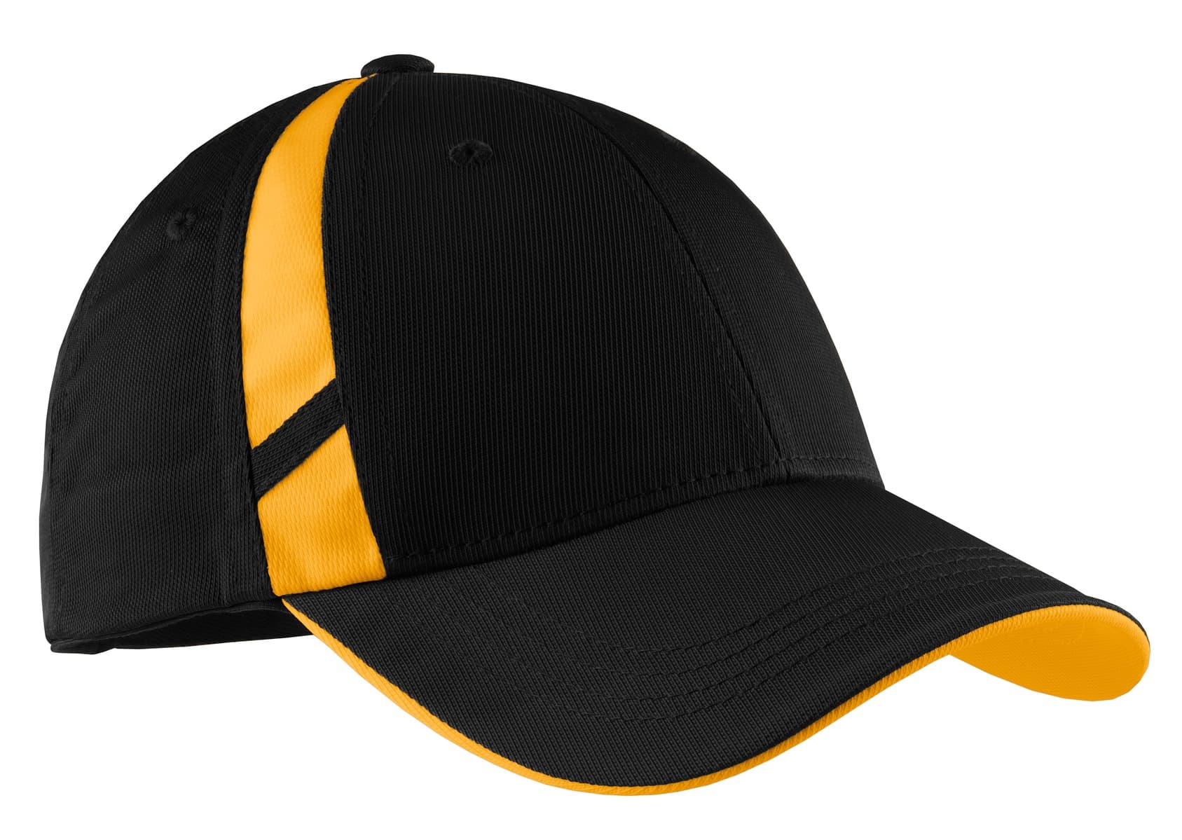 DISCONTINUED Sport-Tek Dry Zone Mesh Inset Cap. STC12