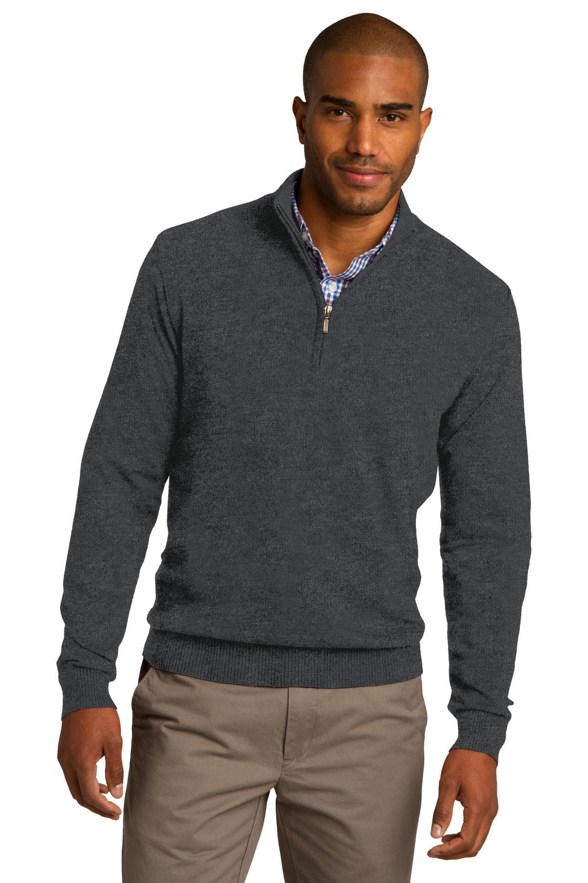 DISCONTINUED Port Authority 1/2-Zip Sweater. SW290