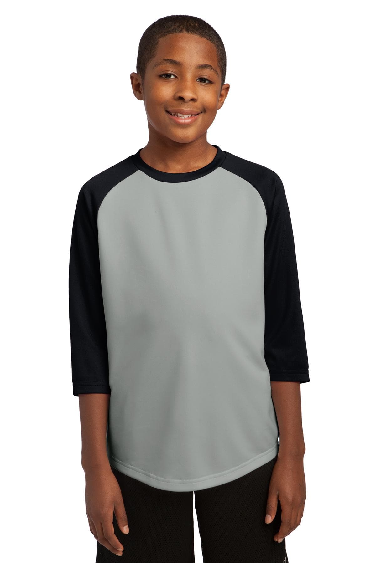 DISCONTINUED Sport-Tek Youth PosiCharge Baseball Jersey. YST205