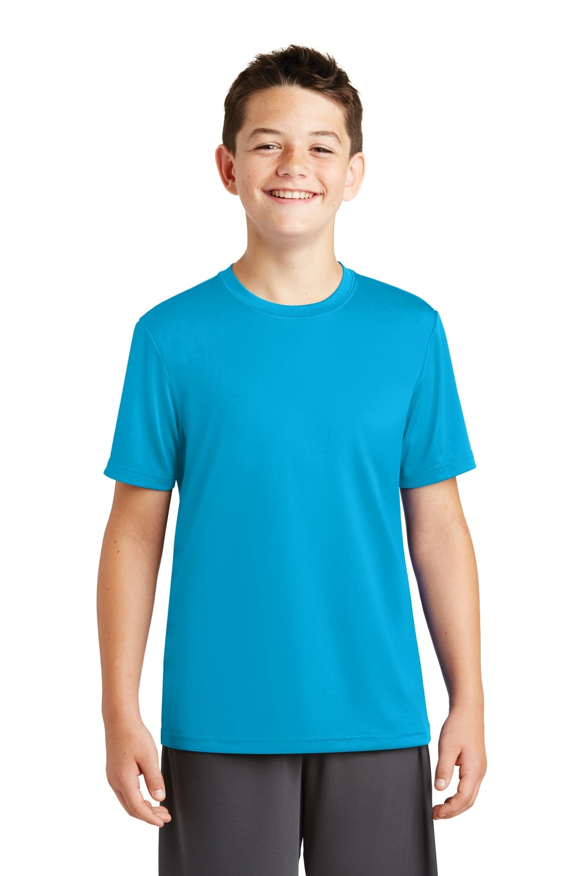 DISCONTINUED Sport-Tek Youth PosiCharge Tough Tee. YST320