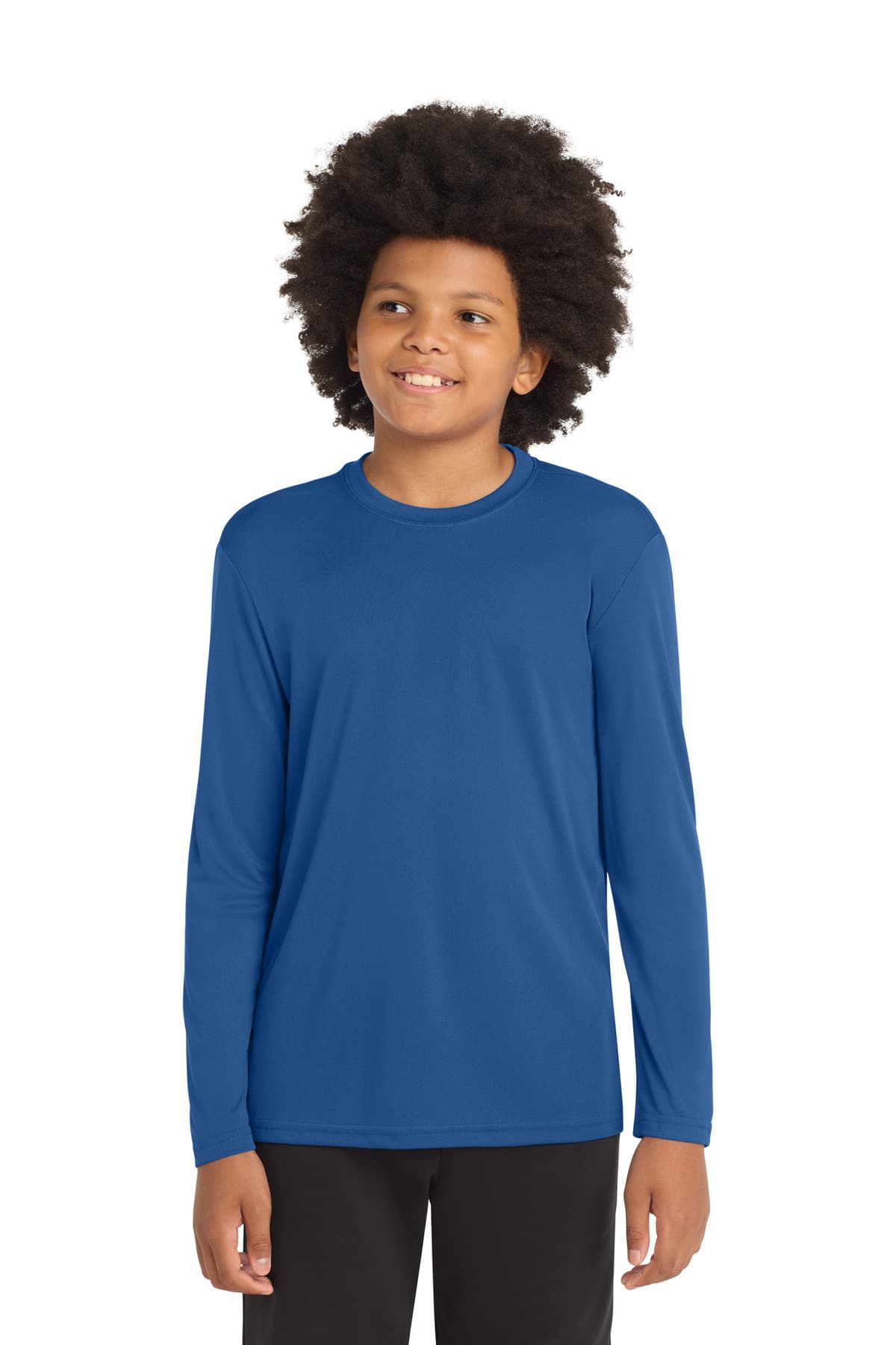 Sport-Tek Youth Long Sleeve PosiCharge Competitor Tee. YST350LS
